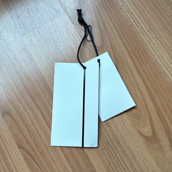 Banana Republic x Peter Do Artisan Pants. Unisex, size small. Black. - Picture 7 of 8